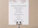 Wedding Welcome Party Invitation Letterpress Wedding events Cards for Wedding Invitations