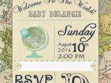 Welcome to the World Baby Shower Invitations My "wel E to the World" Baby Shower Pretty Real