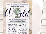 Welcome to the World Baby Shower Invitations Wel E to the World Baby Shower Invitation Printable Baby