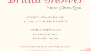 What to Say In A Bridal Shower Invitation Inexpensive Bridal Shower Invitations Bridal Shower