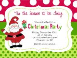 What to Write On A Christmas Party Invitation Christmas Party Invitation
