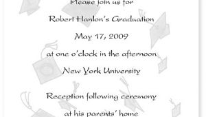 What to Write On A Graduation Invitation Graduation Announcement the Write Stuff