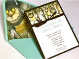 Where the Wild Things are Birthday Invitation Template where the Wild Things are Birthday Invitation Grosgrain