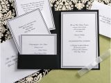 Wilton Wedding Invitation Kit Template Wilton Elegance Invitation Kit Black White Jo Ann