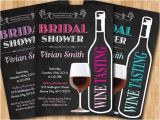 Wine Tasting Bridal Shower Invites Wine Tasting Bridal Shower Invitation Wedding Shower