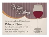Wine Tasting Bridal Shower Invites Wine Tasting Couples Bridal Shower 5×7 Paper Invitation