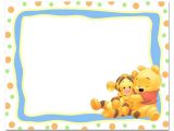 Winnie the Pooh Baby Shower Invitations Templates Free Winnie the Pooh Printable Invitation Template Free