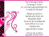 Wording for A Bachelorette Party Invitation Party Invitations Bachelorette Party Invitation Wording