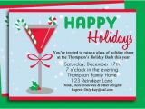 Work Xmas Party Invitation Template Christmas Cocktail Party Invitation Printable Holiday