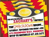 Wwe Birthday Party Invitations 5 Best Images Of Free Printable Wwe Birthday Invitations