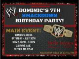 Wwe Wrestling Birthday Party Invitations Best 20 Wwe Party Ideas On Pinterest Wrestling Party