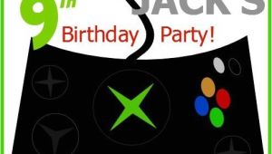 Xbox Party Invitations Xbox Birthday Party Invitation Jack Pinterest