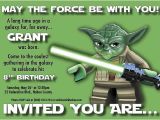 Yoda Birthday Invitations Jackson S 5th Birthday On Pinterest