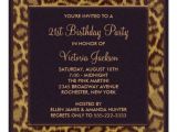 Zazzle 21st Birthday Invitations Leopard 21st Birthday Party Invitation