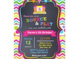 Zazzle Birthday Party Invitations Bounce House Birthday Party Invitations Girl