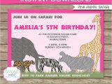 Zoo Party Invitation Template 7 Best Photos Of Free Printable Safari Animal Birthday