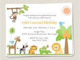 Zoo Party Invitation Template Free 10 Birthday Party Invitations Jungle Zoo by