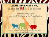 Zoo Party Invitation Template Free Free Printable Animal Party Invitation